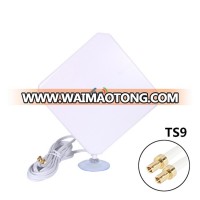 Router 4G/3G antenna 28dBi LTE antenna, mobile router antenna TS9 antenna for ZTE Huawei modem,huawei e5776 external antenna