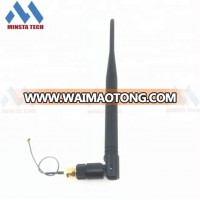 2.4GHz 5dBi WiFi Antenna RP SMA Aerial for Wireless Router with PCI U.FL IPX RP SMA Pigtail Cable