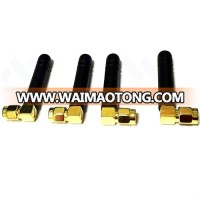 2.4g antenna 2dbi wifi antenna signal strengthen sma male right angle