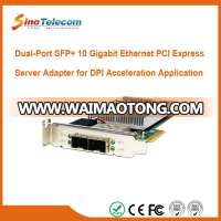 Sino-Telecom Dual-Port SFP+ 10 Gigabit Network Interface Card