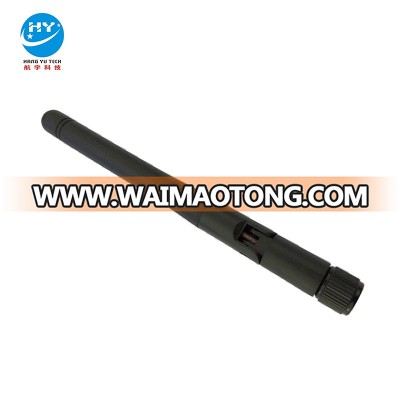 High Quality Dipole Whip Rubber 868mhz Antenna With Rotating SMA Connector