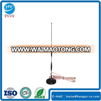 Long Pole Spring Car Mount Magnetic GSM Antenna With SMA Connector For Car Used