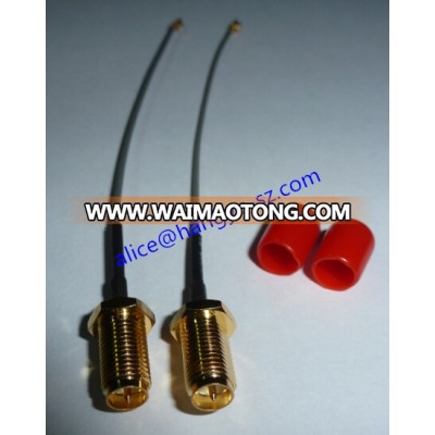 Hangyu Sell UFL (female) to RPSMA Male (100mm)Pigtail Antenna WiFi Coaxial Cable