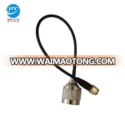 N Male-RG174-RPSMA 100mm Male Antenna Connect Cable