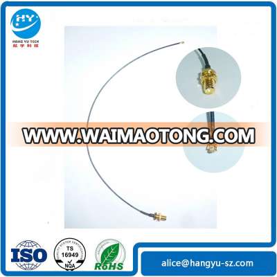 !coaxial cable rf1.37,SMA female to ipex cable