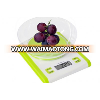 Well Selling Promotional 5kg Digital Table Scale Precision Commercial Kitchen Scale wit Bowl